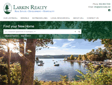 Tablet Screenshot of larkinrealty.net